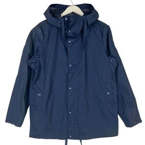 New Sempach Men US L Blue Jacket Hooded Coat Breathable Adjustable Windbreaker